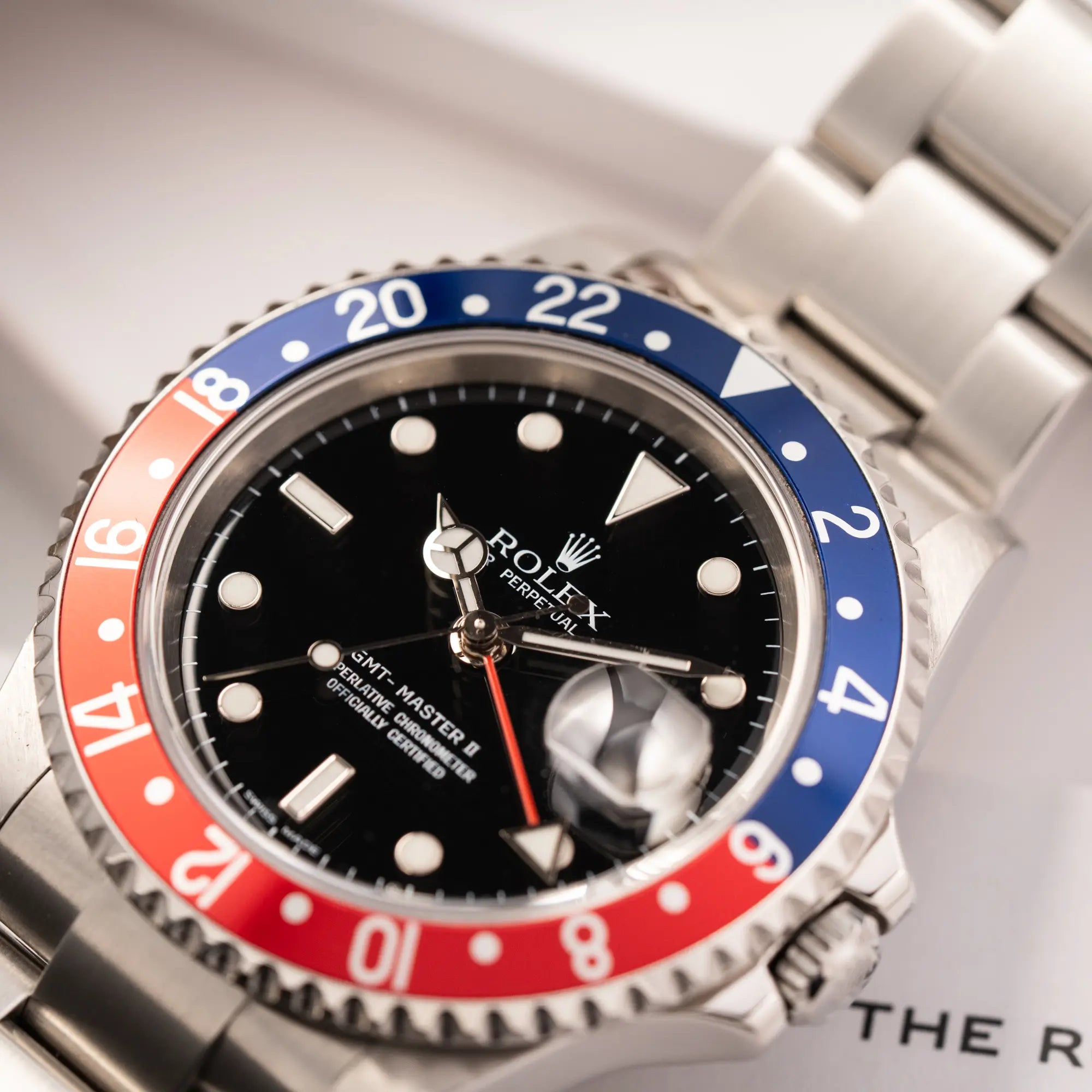 GMT-Master II Pepsi | 16710T | Full-Set 2006 D-Serie SEL
