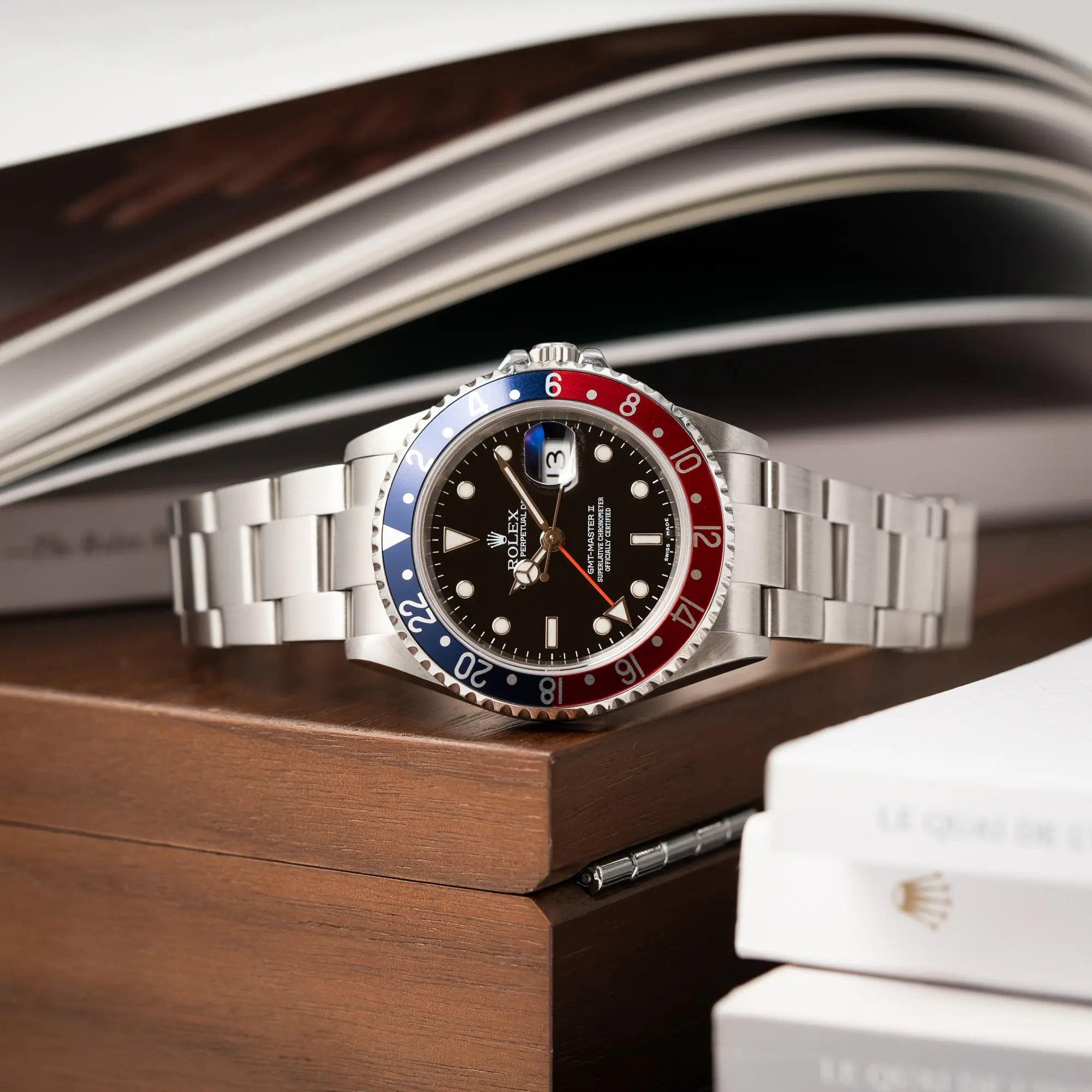 GMT-Master II Pepsi | 16710 | Box & Papiere 2005 | No Hole