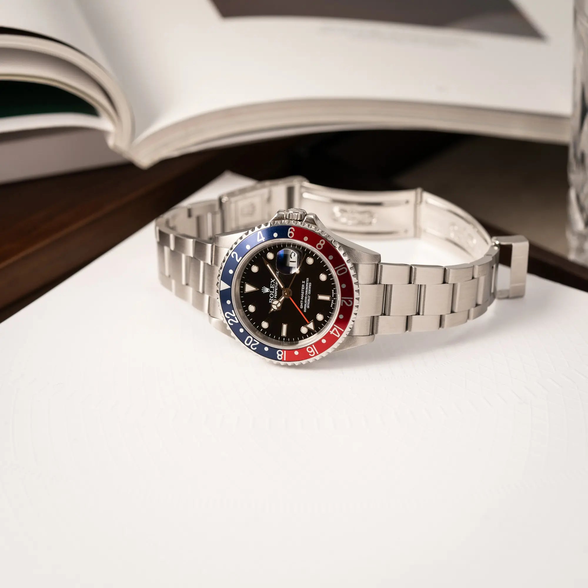 GMT-Master II Pepsi | 16710 | Box & Papiere 2005 | No Hole