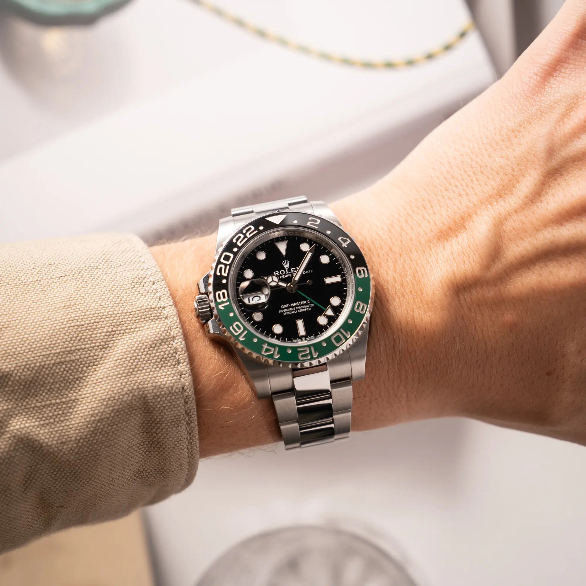 GMT-Master II Sprite | 126720VTNR | Full-Set 25 Neuwertig