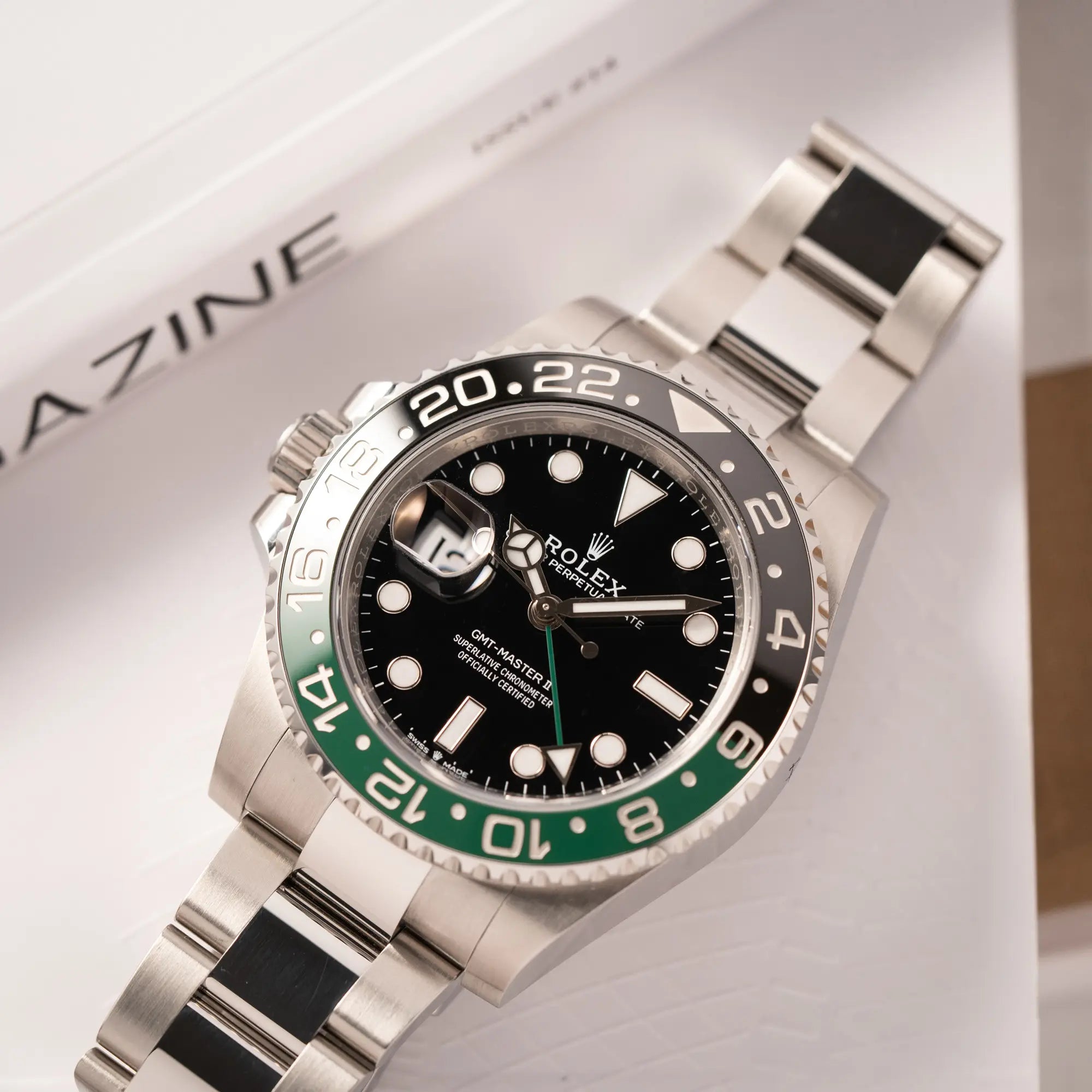 GMT-Master II Sprite | 126720VTNR | Full-Set 25 Neuwertig