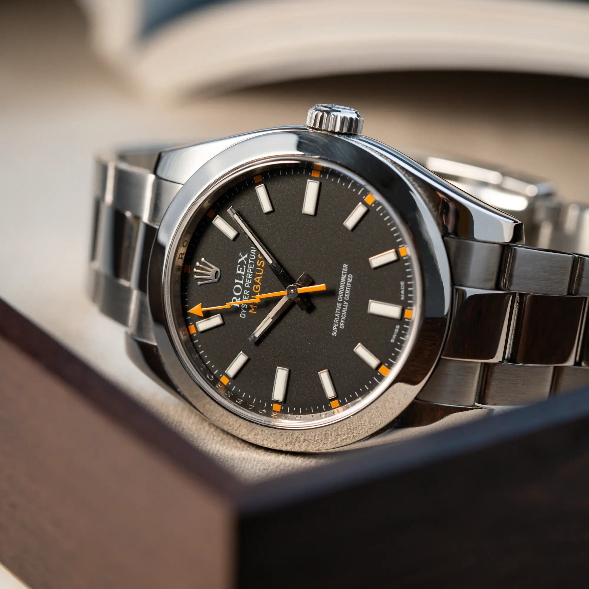 Milgauss | 116400 | Box & Papiere | 2008 | LC100 Service 23