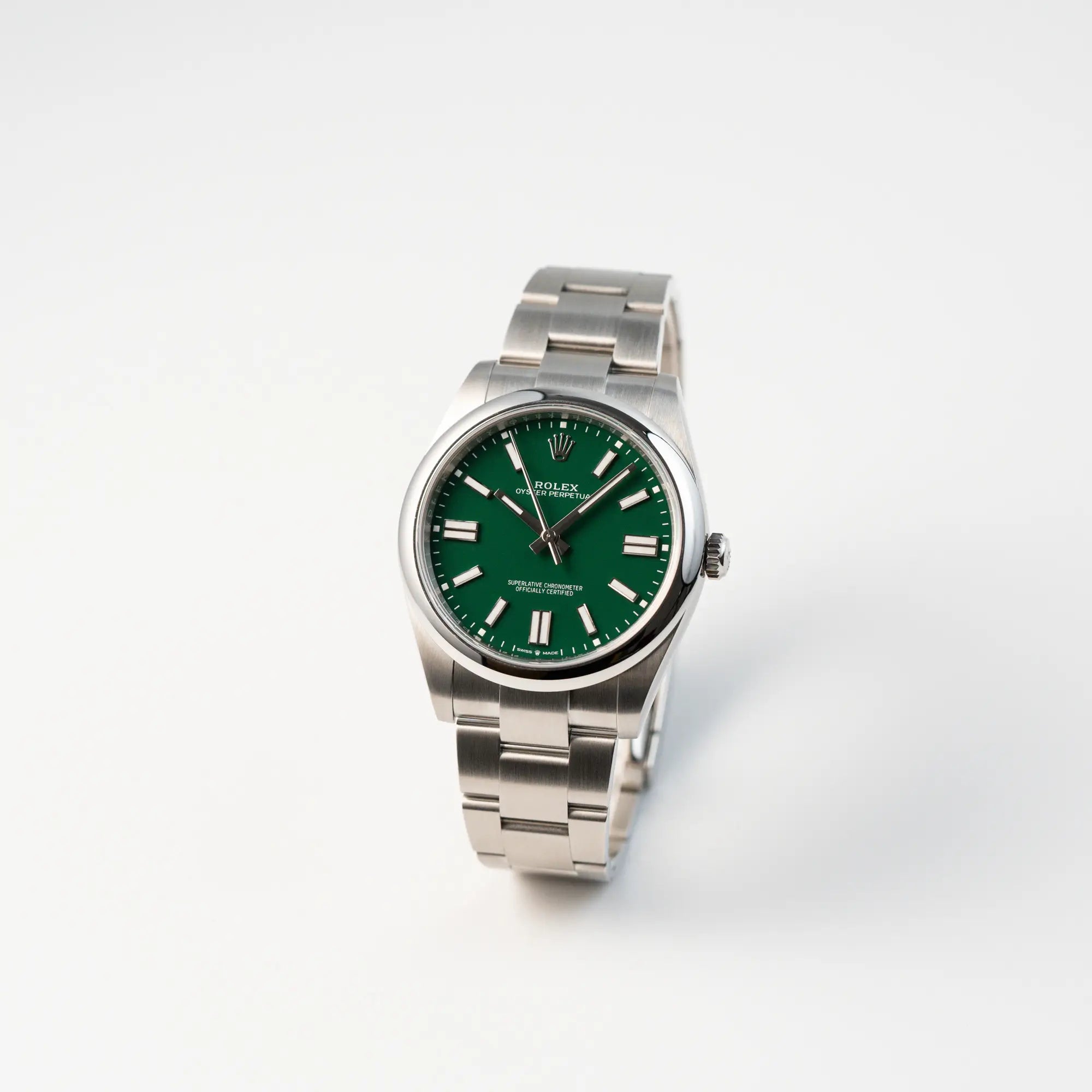 Oyster Perpetual 41 | 124300 | Full-Set | 2024 | Green Neu