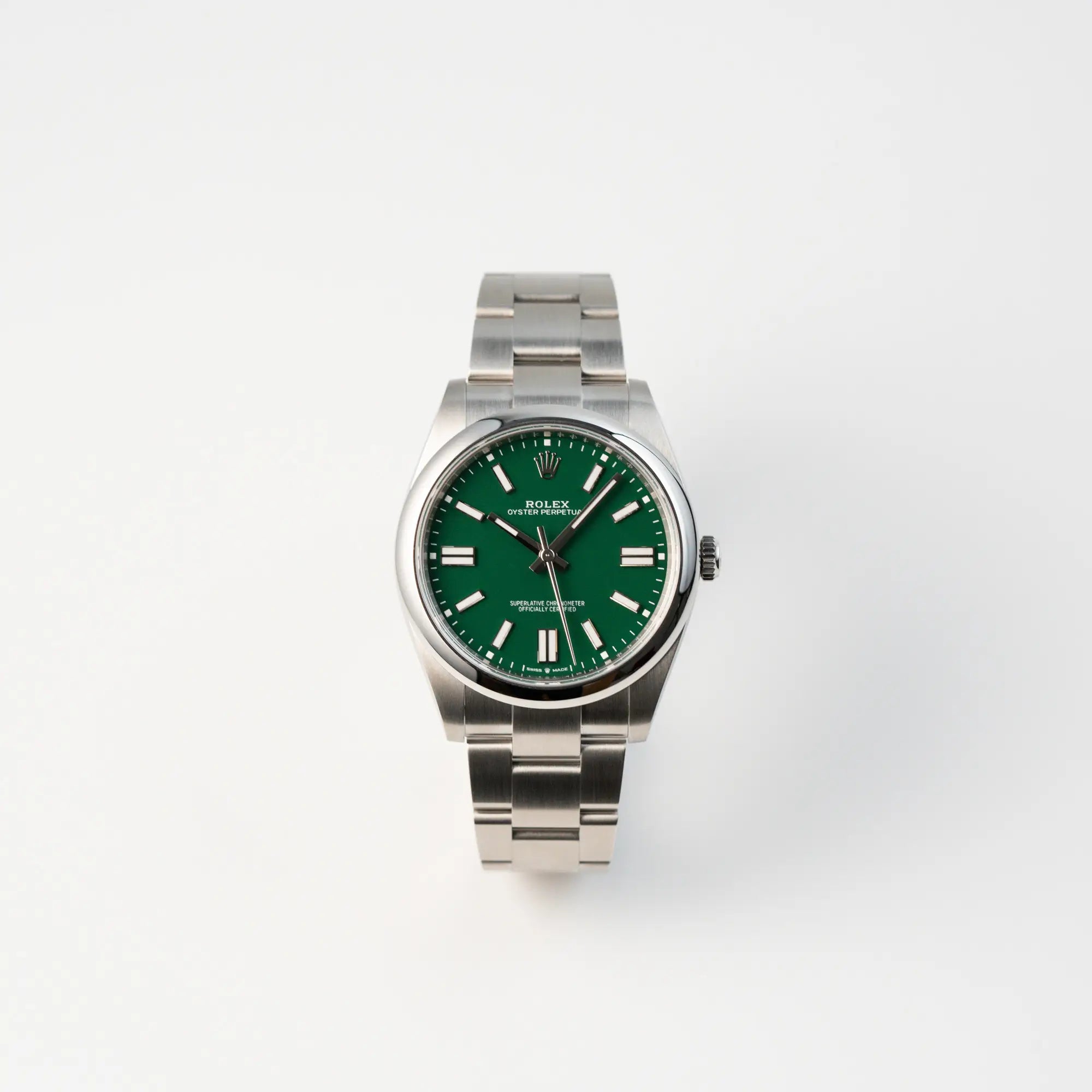 Oyster Perpetual 41 | 124300 | Full-Set | 2024 | Green Neu