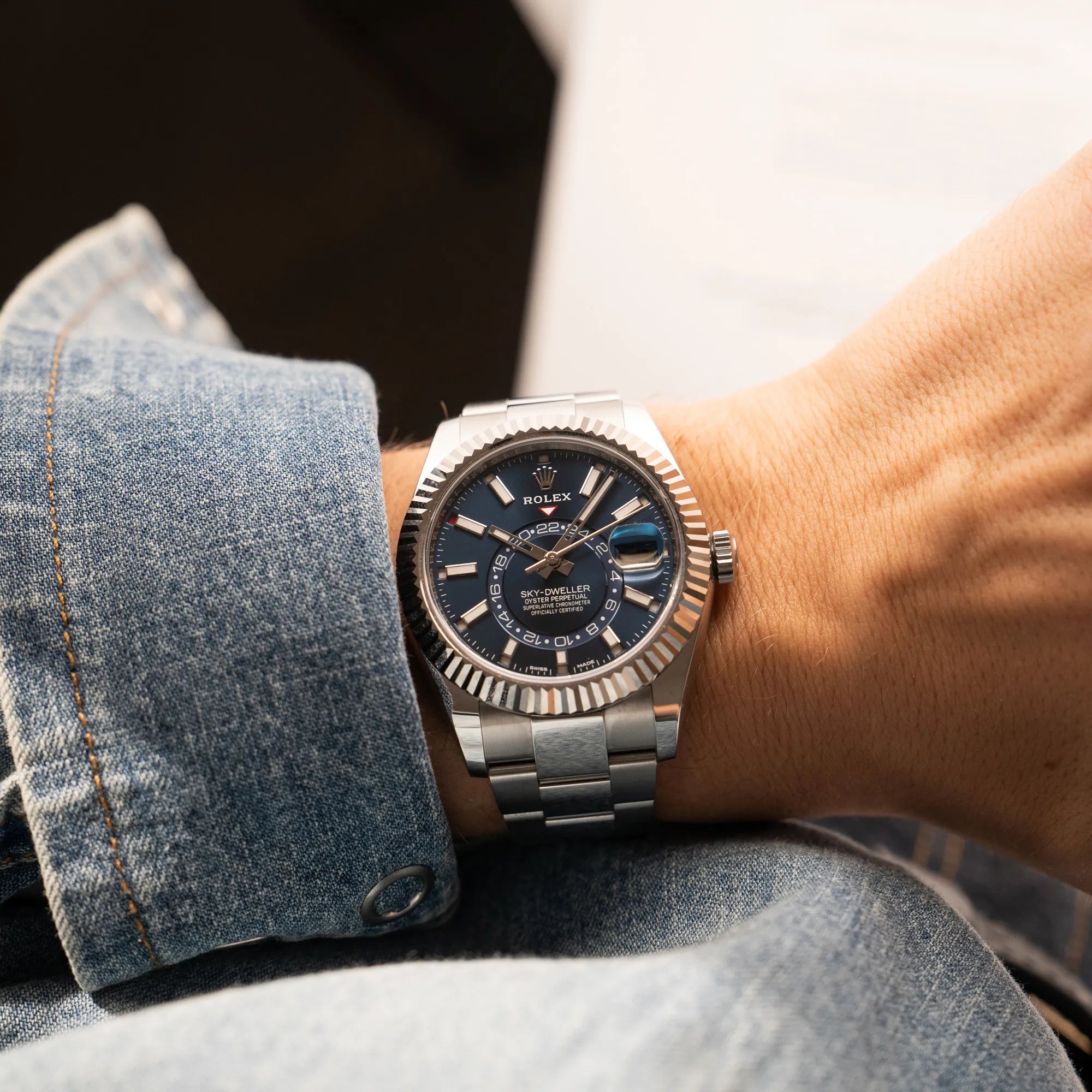 Sky-Dweller Blue | 326934 | Full-Set 2019 | LC100