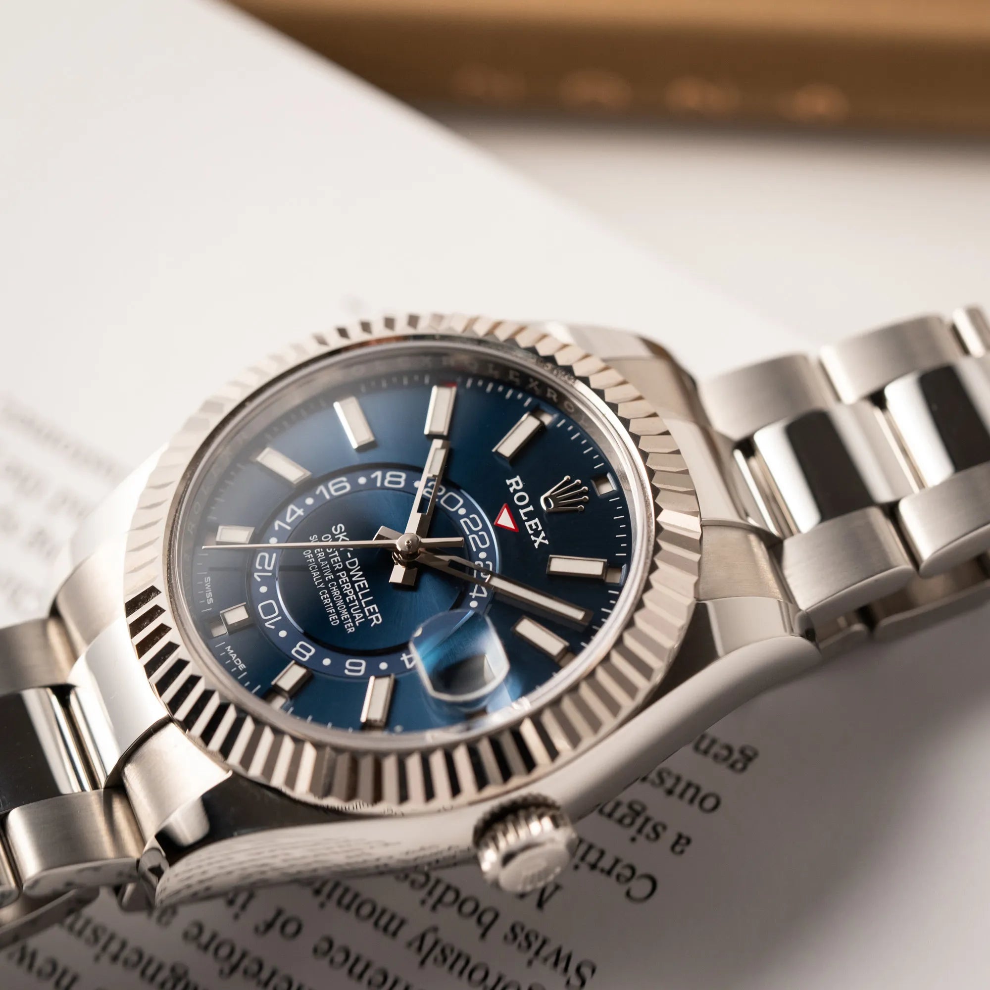 Sky-Dweller Blue | 326934 | Full-Set 2019 | LC100