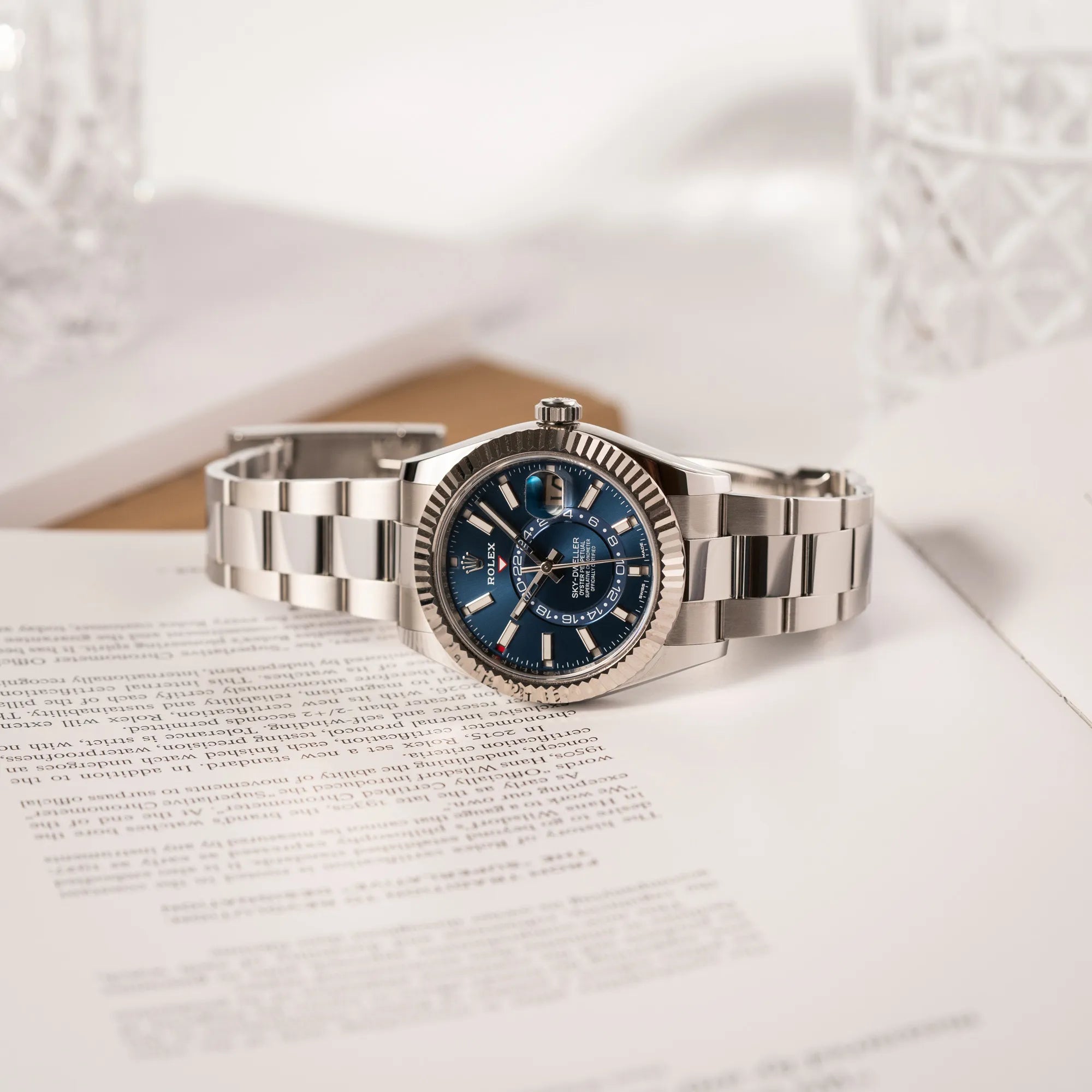 Sky-Dweller Blue | 326934 | Full-Set 2019 | LC100