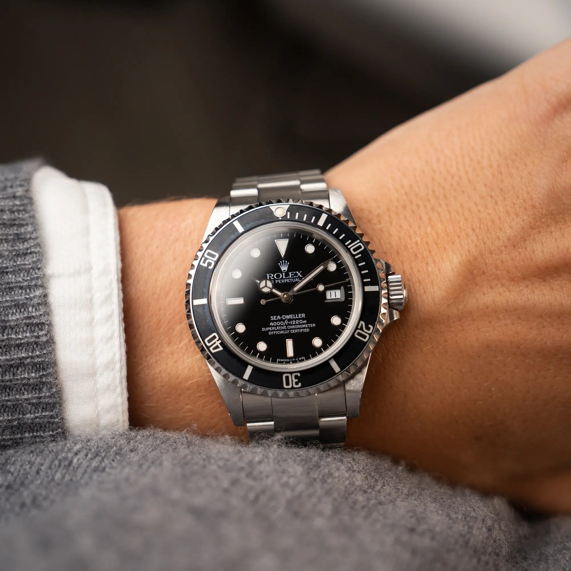 Sea-Dweller 4000 | 16600 | Box & Papiere 1996 | Service 25