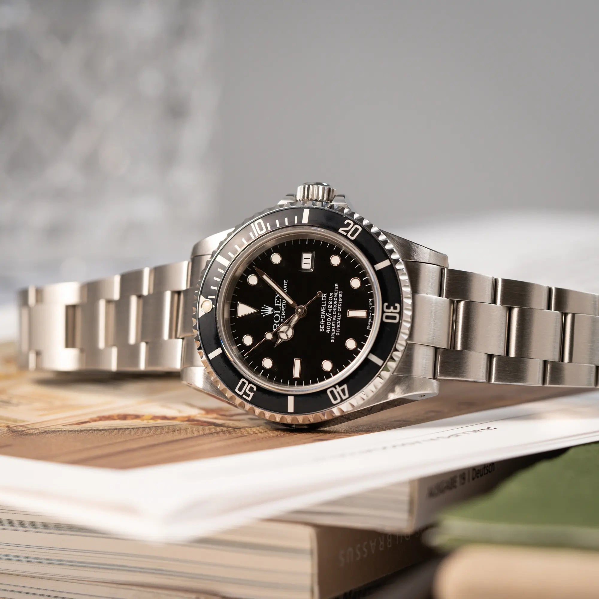 Sea-Dweller 4000 | 16600 | Box & Papiere 1996 | Service 25