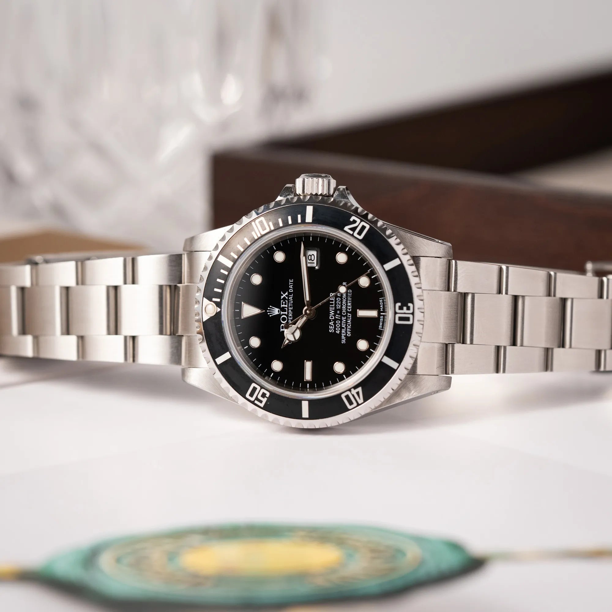 Sea-Dweller 4000 | 16600 | Box & Papers | Service | LC100