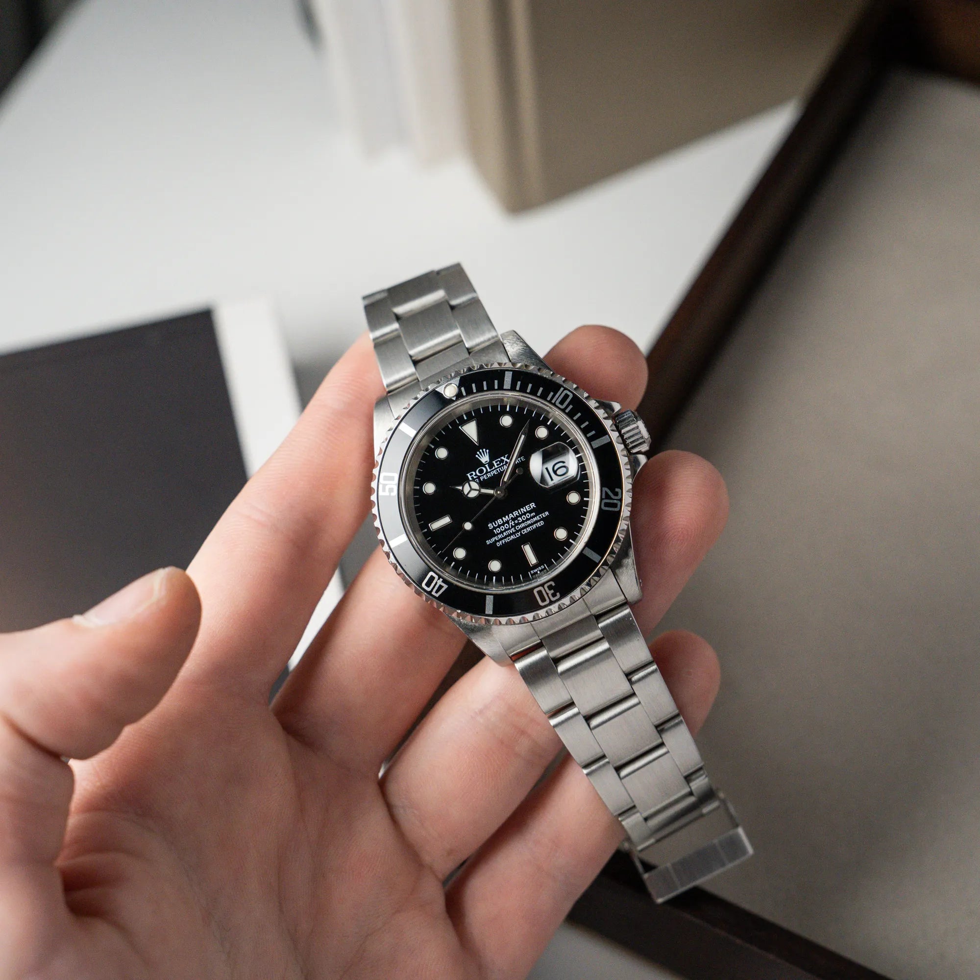 Submariner Date | 16610 | Original Papiere 2001