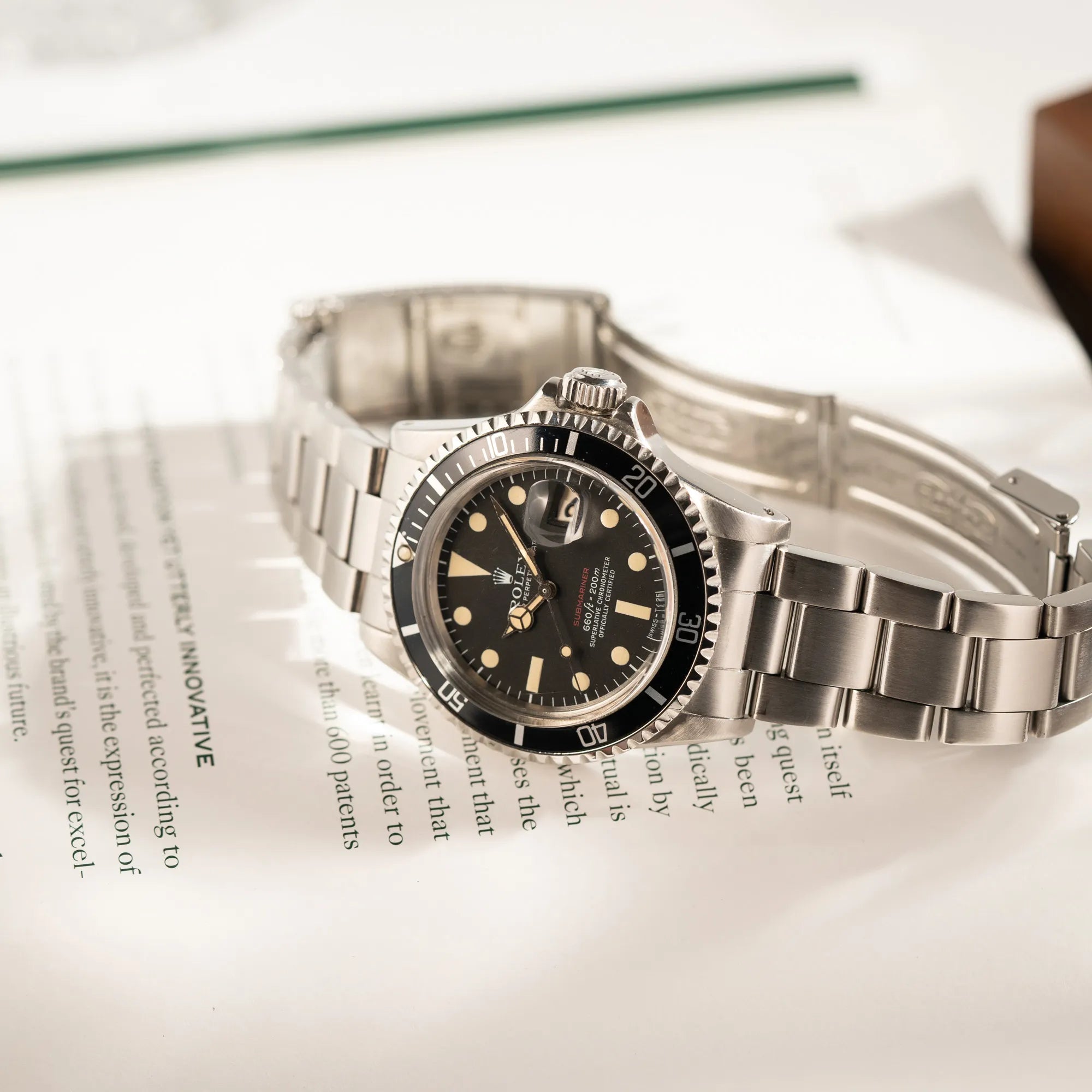 Submariner Date Red Mark II | 1680 | Box und Service