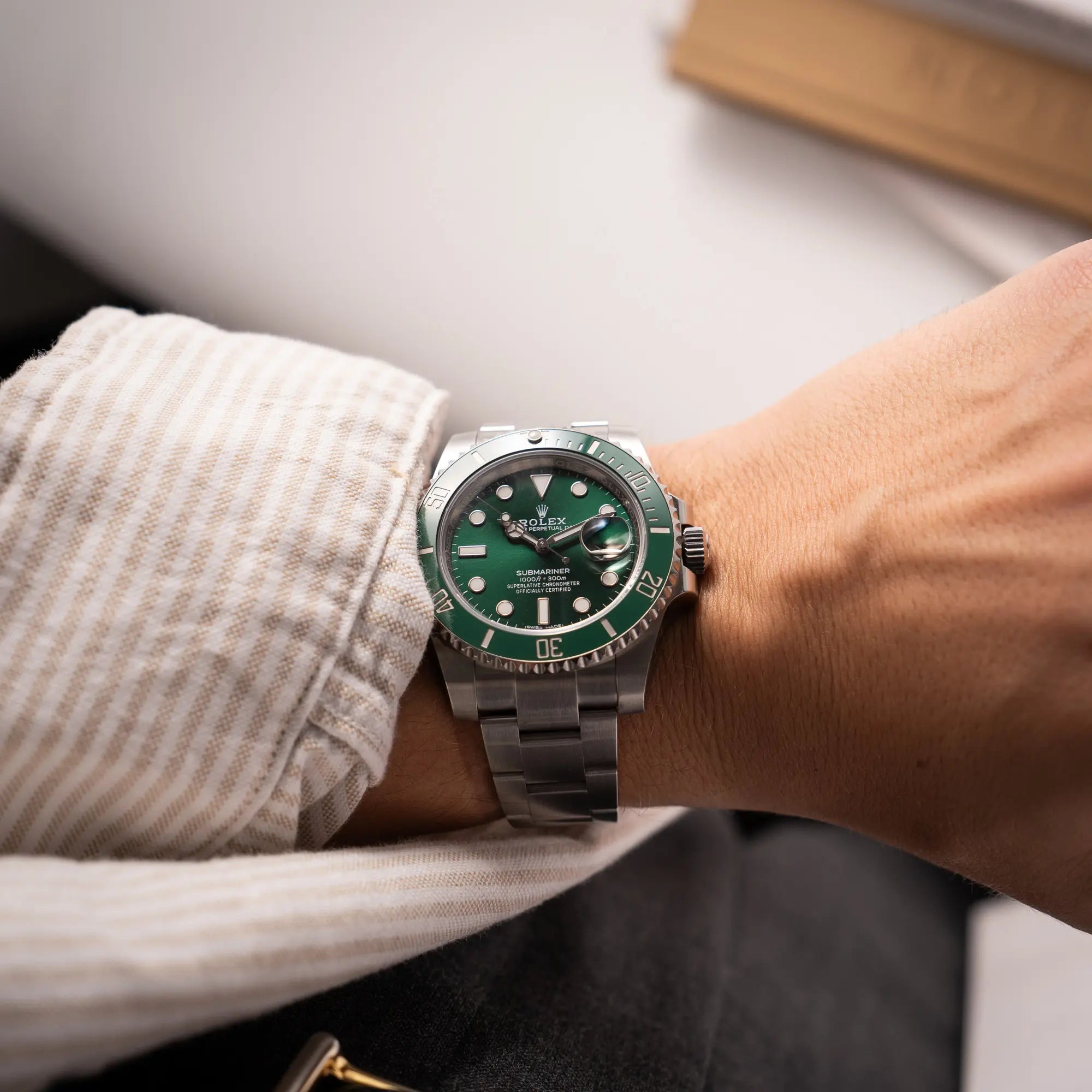 Submariner Date Hulk | 116610LV | Box & Papiere 2016 | LC100
