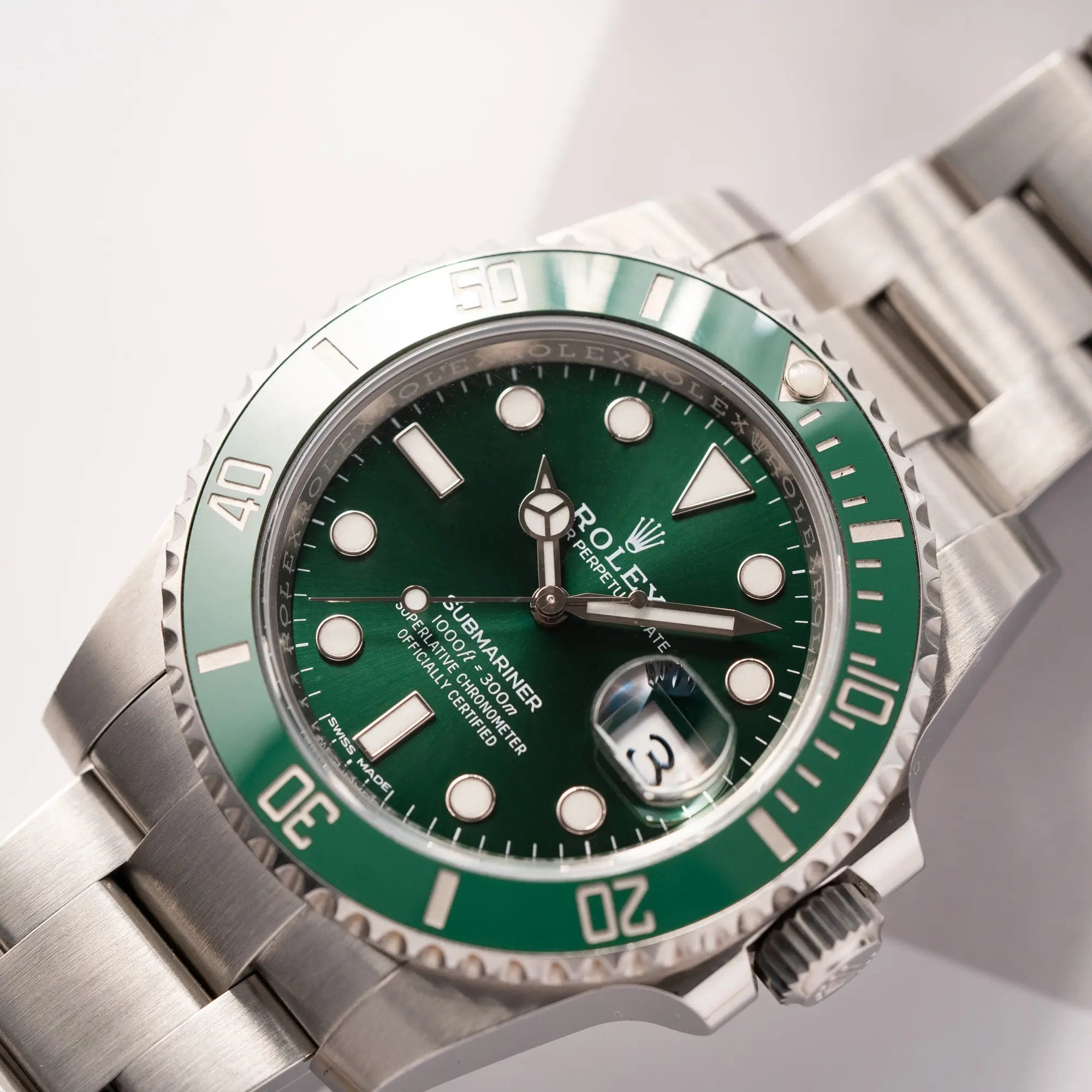 Submariner Date Hulk | 116610LV | Box & Papiere 2016 | LC100
