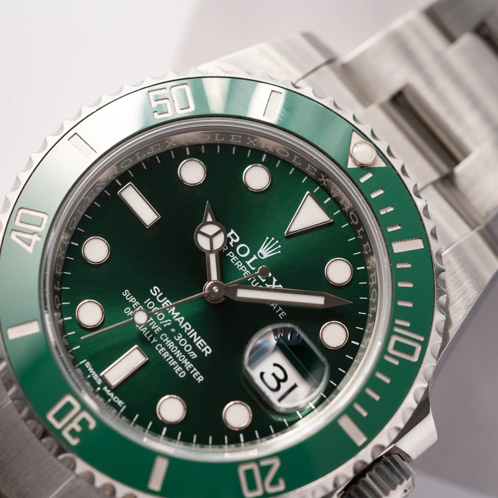 Submariner Date Hulk | 116610LV | Box & Papiere 2016 | LC100