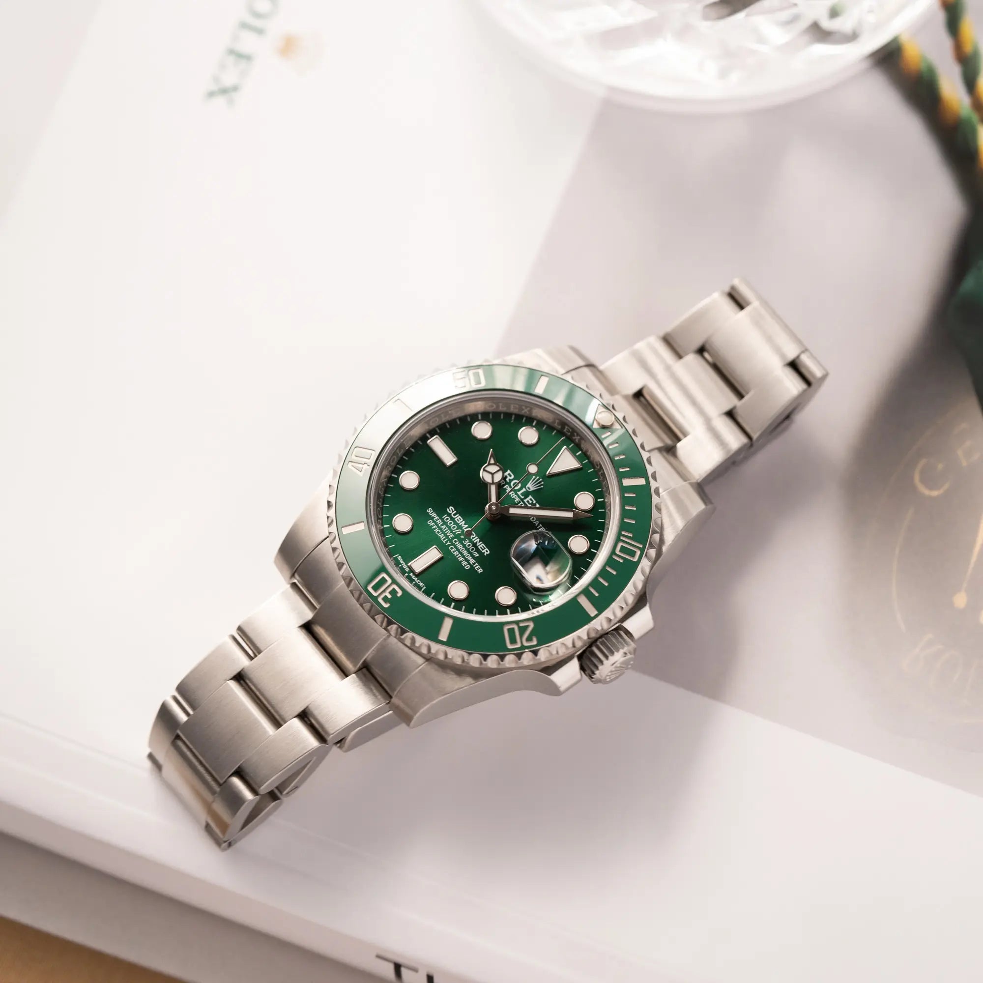 Submariner Date Hulk | 116610LV | Box & Papiere 2016 | LC100