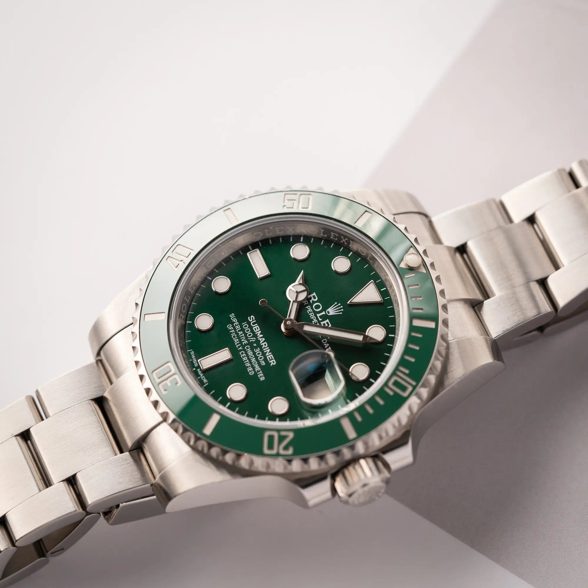 Submariner Date Hulk | 116610LV | Box & Papiere 2016 | LC100