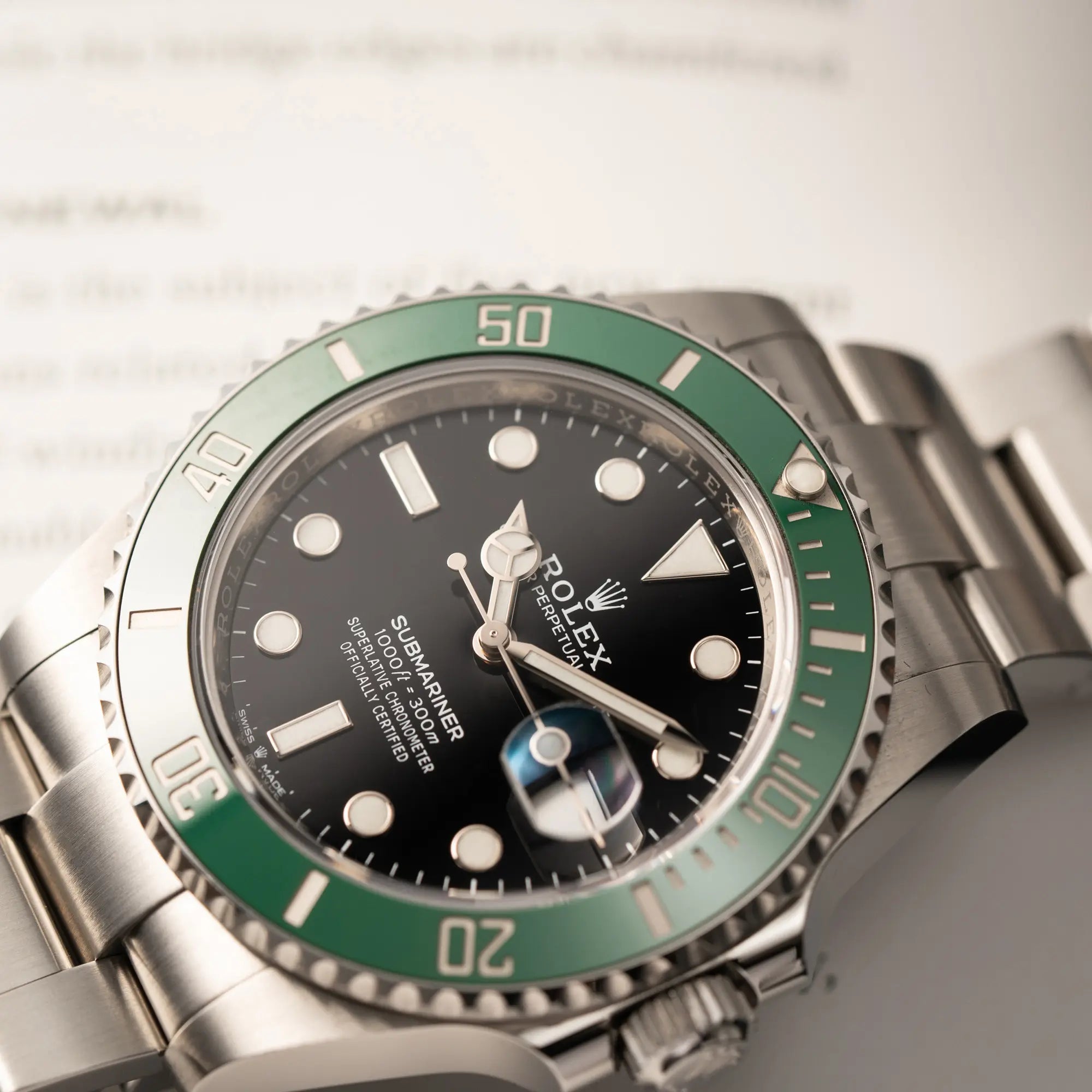 Submariner Date Starbucks | 126610LV | Full-Set Deutsch 2022