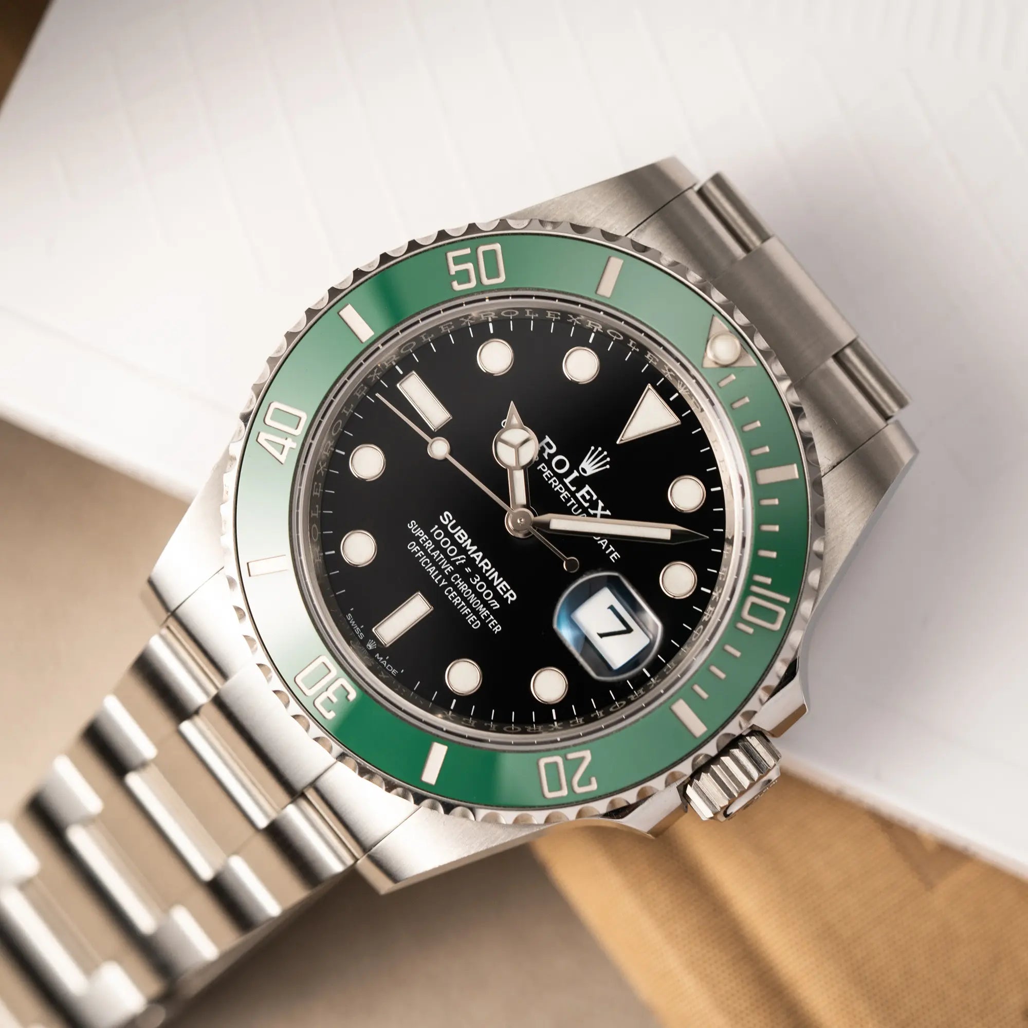 Submariner Date Starbucks | 126610LV | Full-Set Deutsch 2022