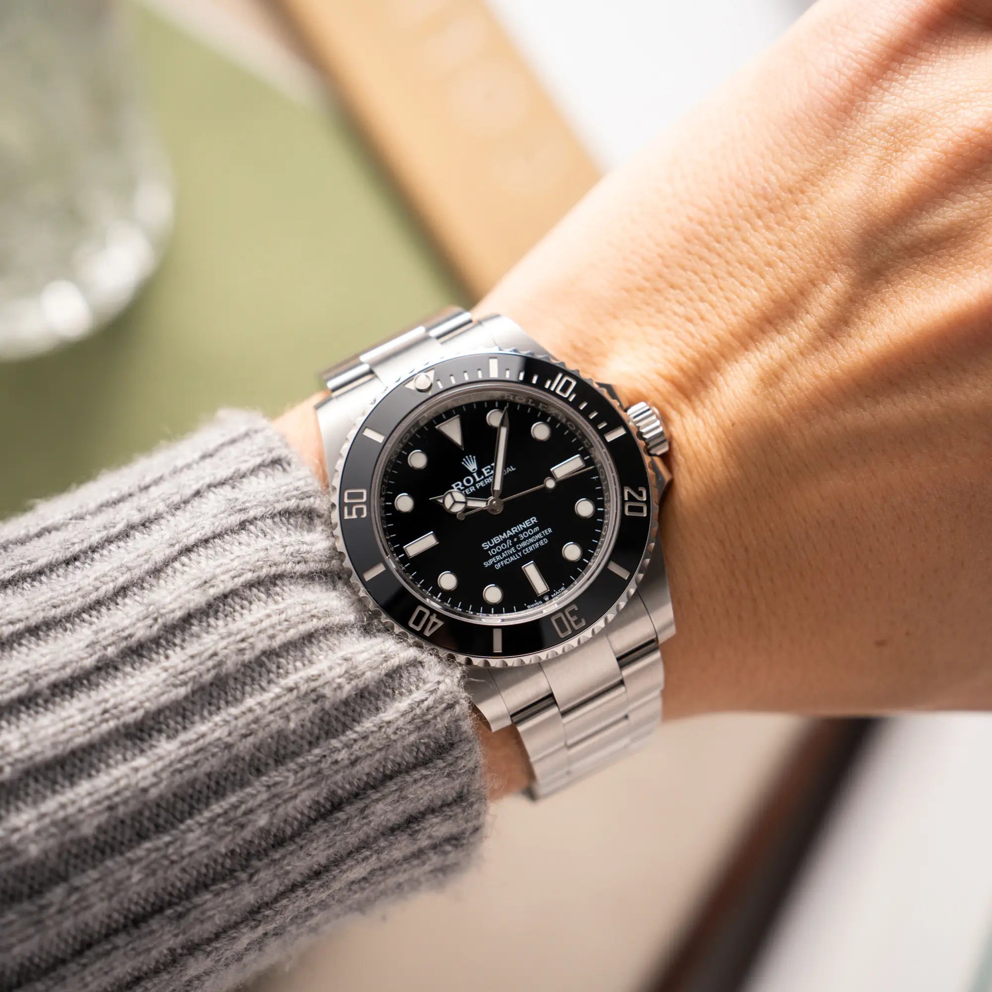 Submariner No Date | 124060 | Box & Papiere 2023 Wempe