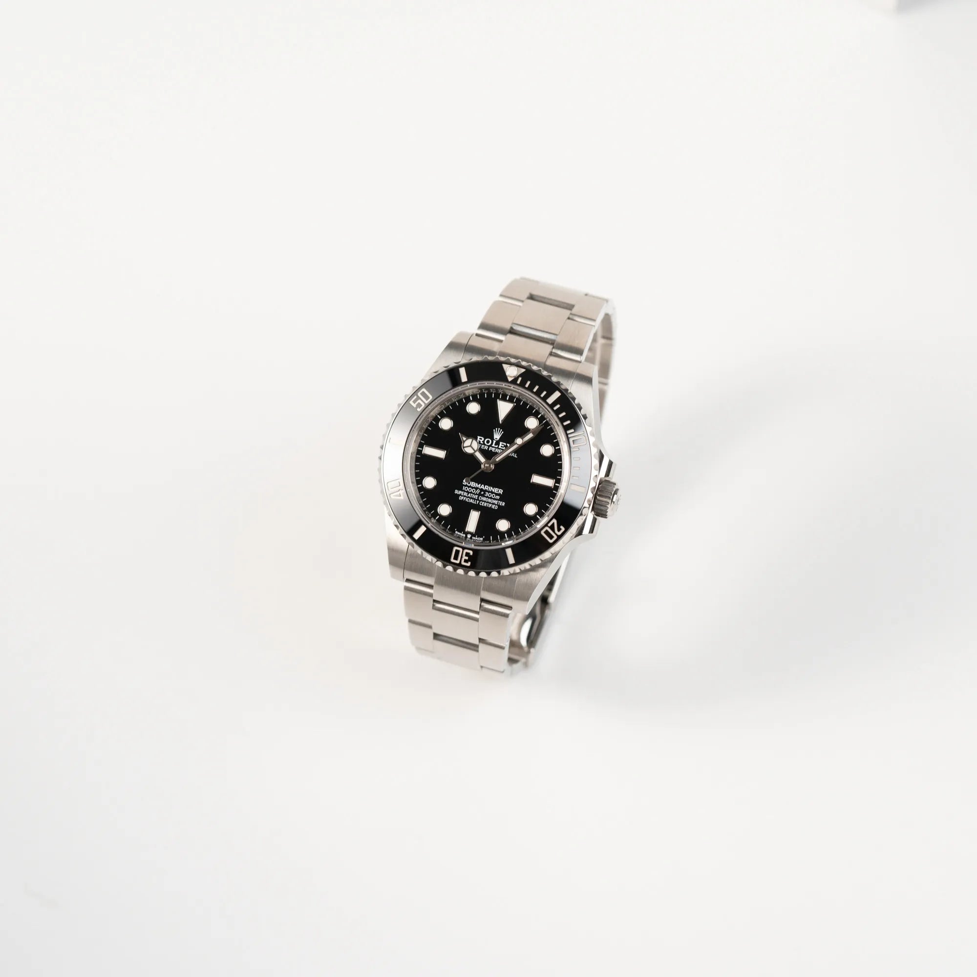 Submariner No Date | 124060 | Box & Papiere 2023 Wempe