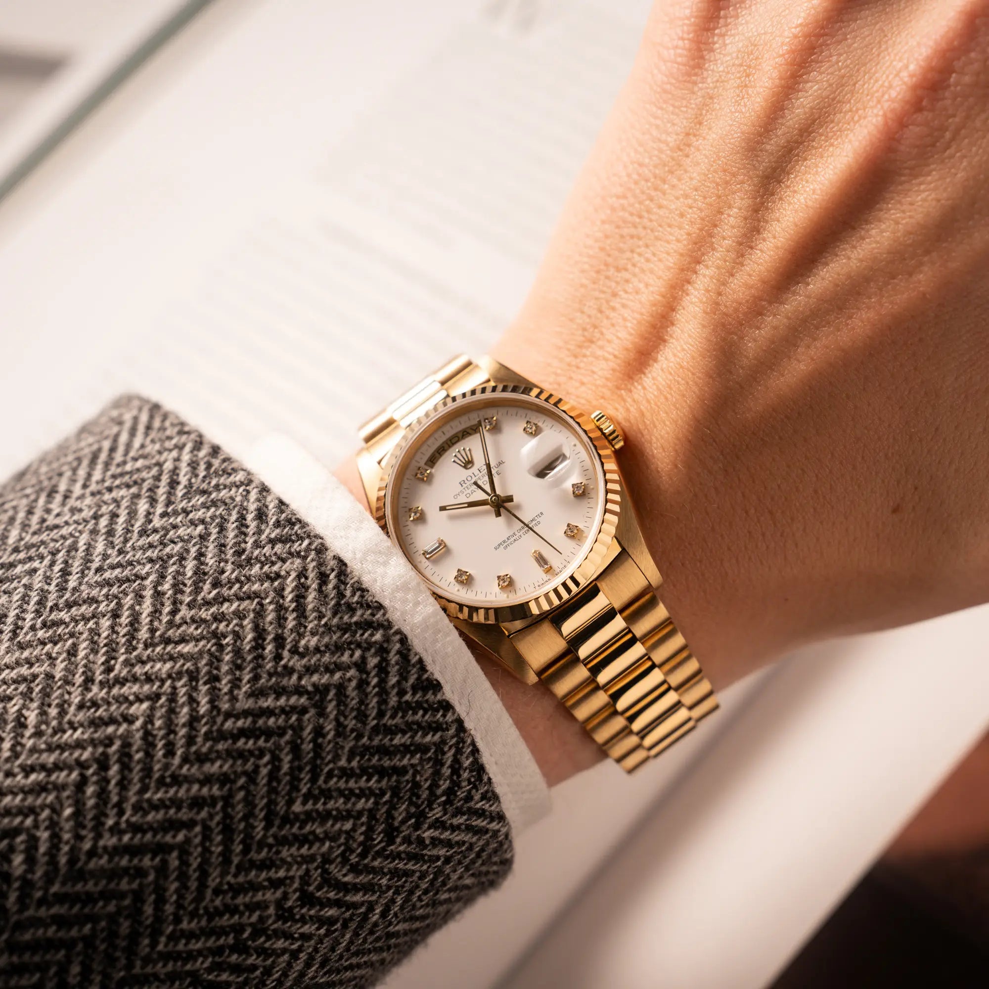 Day-Date 36 | 18238 | Box & Papers | 1990 Collector's Condition