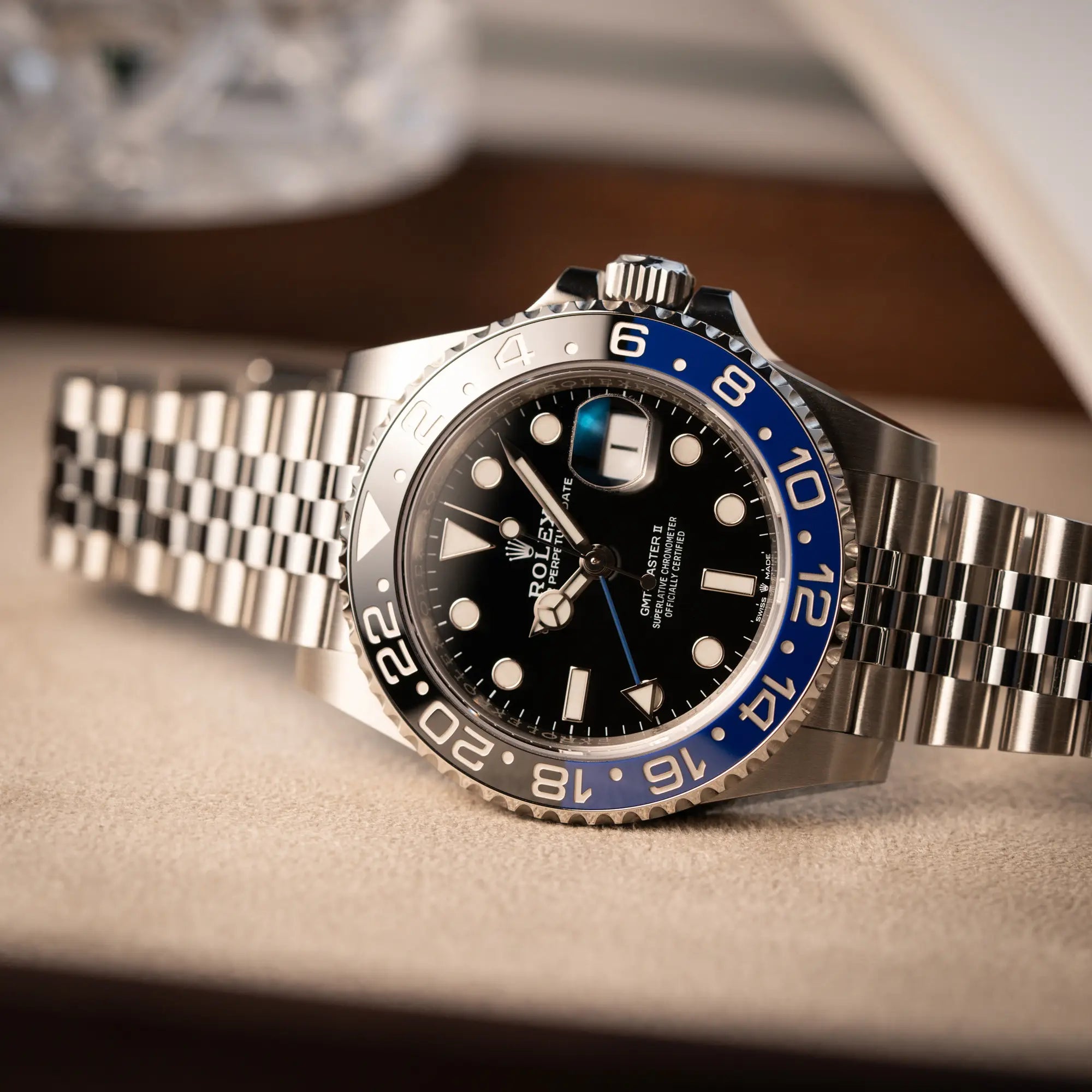 GMT-Master II "Batgirl" | 126710BLNR | Full-Set | 2021 Neu
