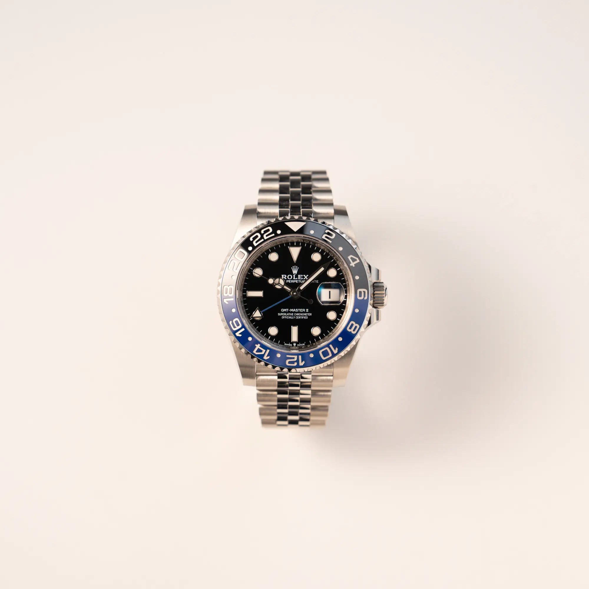 GMT-Master II "Batgirl" | 126710BLNR | Full-Set | 2021 Neu
