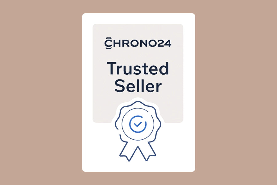 Chrono24 Trusted Seller Logo für das Schmuckatelier Lang